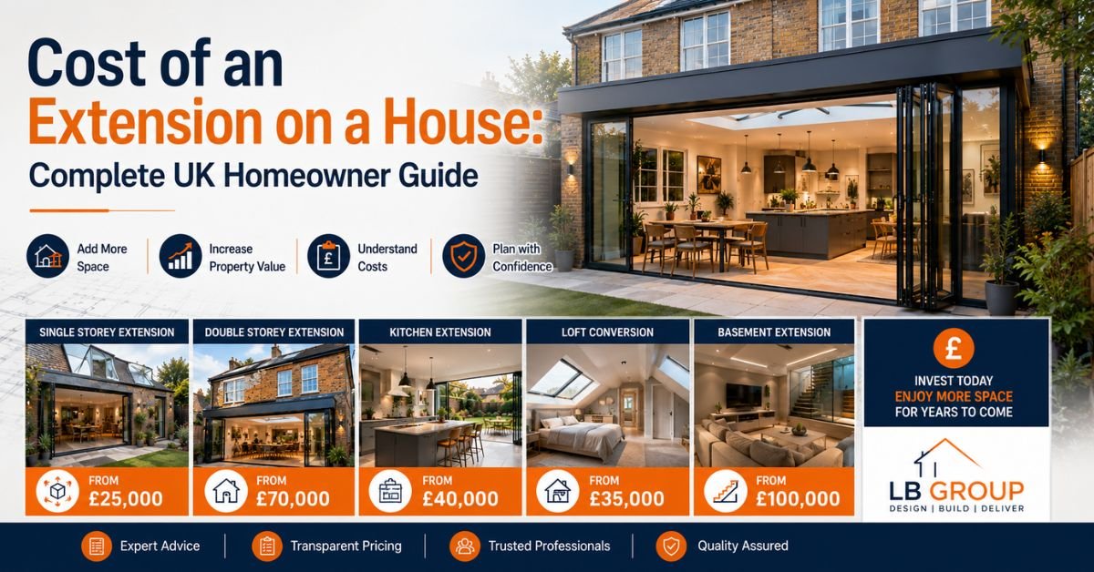 Cost of an Extension on a House: Complete UK Homeowner Guide