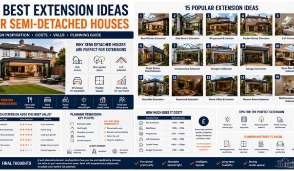 Top 15 Extension Ideas for Semi Detached Houses